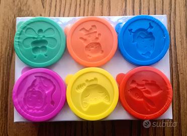 Pasta da modellare in diversi colori