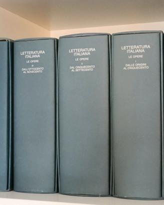 Letteratura Italiana Einaudi