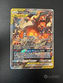 Reshiram Charizard GX Alleati sm201 promo ita