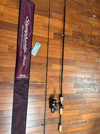 Gm symphonia trout 7” + daiwa exceler 2500 lt