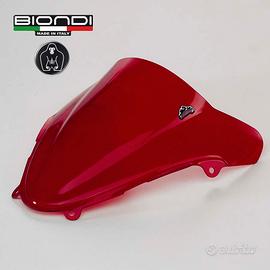 cupolino plexiglass rosso suzuki sv 650 s 98-02