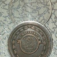 Paraguay 2 centimos 1870