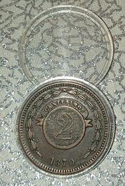 Paraguay 2 centimos 1870