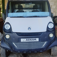 Minicar Aixma e- truck doppio pianale