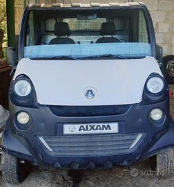 Minicar Aixma e- truck doppio pianale