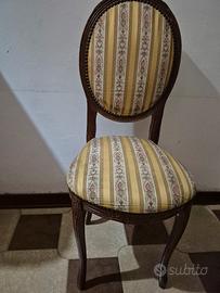 Sedia a medaglione