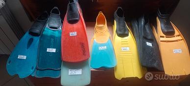 Pinne snorkeling varie misure