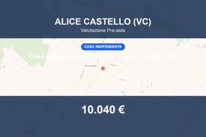 Immobile in asta di 174 m² con box auto a Alice Ca