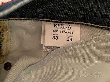 Pantalone da collezionismo Replay Originale 1980