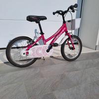 bici bambina 16" da 3 a 6 anni