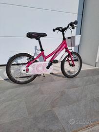 bici bambina 16" da 3 a 6 anni