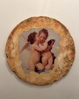 Quadro "Bacio Amore e Psiche" Raffaello Originale