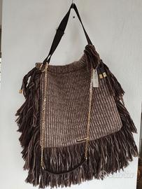 Borsa con frange Antonello Serio - Nuova