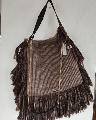 Borsa con frange Antonello Serio - Nuova