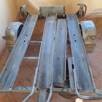 Rimorchio moto 3 posti