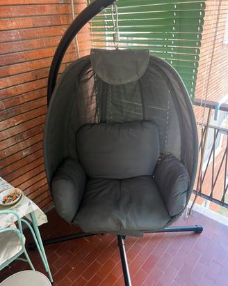 Poltrona dondolo da esterno