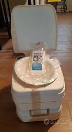 porta potty wc portatile ancora imballato