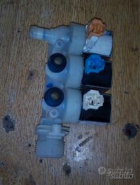 Pompa scarico lavatrice più elettrovalvola