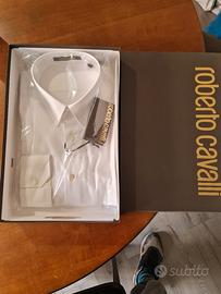 camicia roberto cavalli uomo