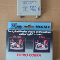 Filtro Cobra FA 4 antidisturbo per TV e VCR