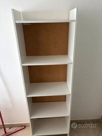 Scaffale bianco