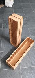 Porta CD in legno