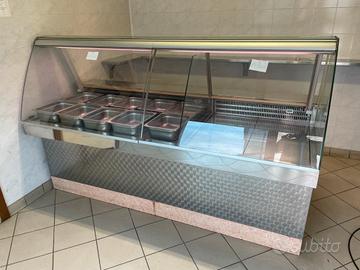 Mobili in acciaio per negozio friggitoria