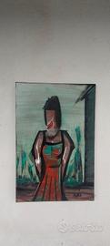 indiana dipinto a mano 40x60 