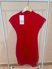 Mini abito rosso Zara