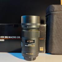 Sigma 105 f2.8 macro per nikon