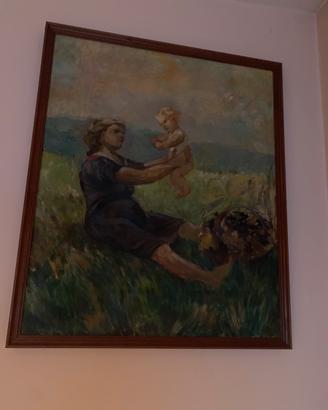 Quadro olio su tela