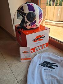 Casco jet Kappa moto e scooter