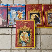 dvd simpson e futurama 