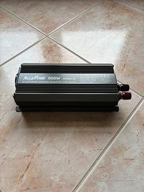 Inverter 12v 230v Alca Power 600w 1200w di picco