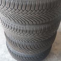 4 gomme termiche Continental 195/65 R15 + cerchi