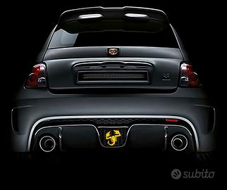 logo Abarth e scorpione fiat 500/595