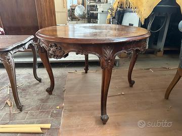 Tavolino rotondo da thè/salotto