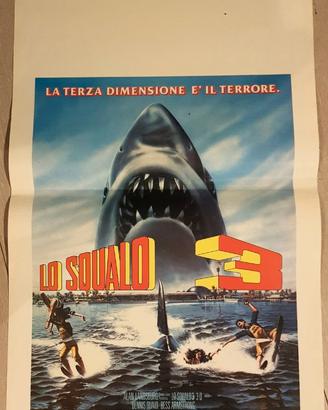 Locandina Cinematografica Lo Squalo3