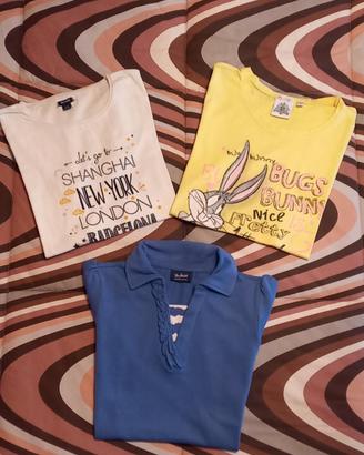 Set Tre T-shirt Nucleo, Blu Kids e Kiabi