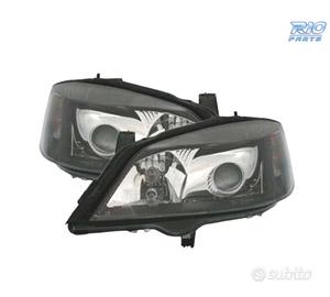 FARI OPEL ASTRA G 97-04 LENTE ABBAGLIO FONDO NERO