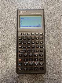 HP 48 SX Vintage con espansione di memoria