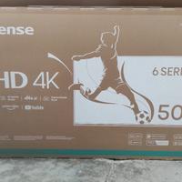 TV UHD 4k Hisense 50 pollici NUOVA