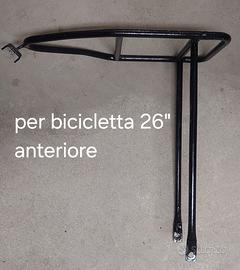 portapacchi anteriore bicicletta d'epoca 