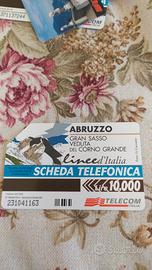 scheda telefonica Abruzzo 