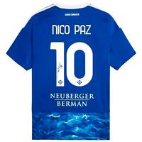 Maglia Como 25-26 di Nico Paz Autografata