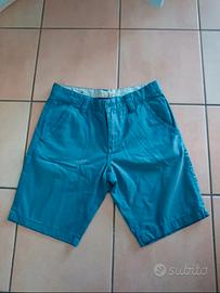 Pantaloni corti azzurri basic Cotton&Silk