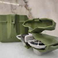 Custodia Dji NEO 1  Verde con portabatterie
