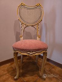 Sedia stile Luigi XV