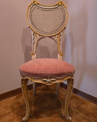 Sedia stile Luigi XV