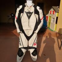 tuta 48 dainese divisibile uomo in pelle